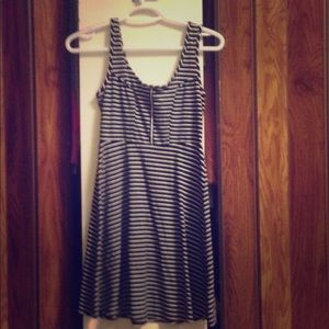 Black and White cotton dress